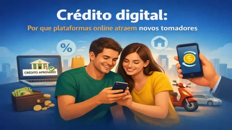 Crédito digital: por que plataformas online atraem novos tomadores