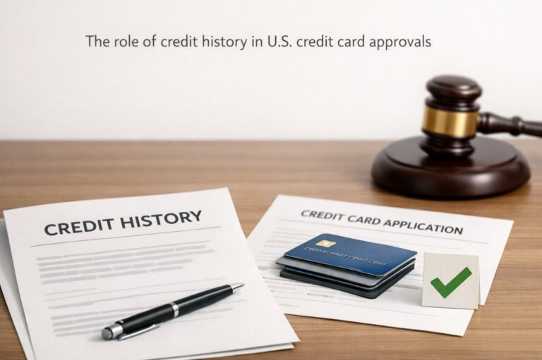 The role of credit history in U.S. credit card approvals