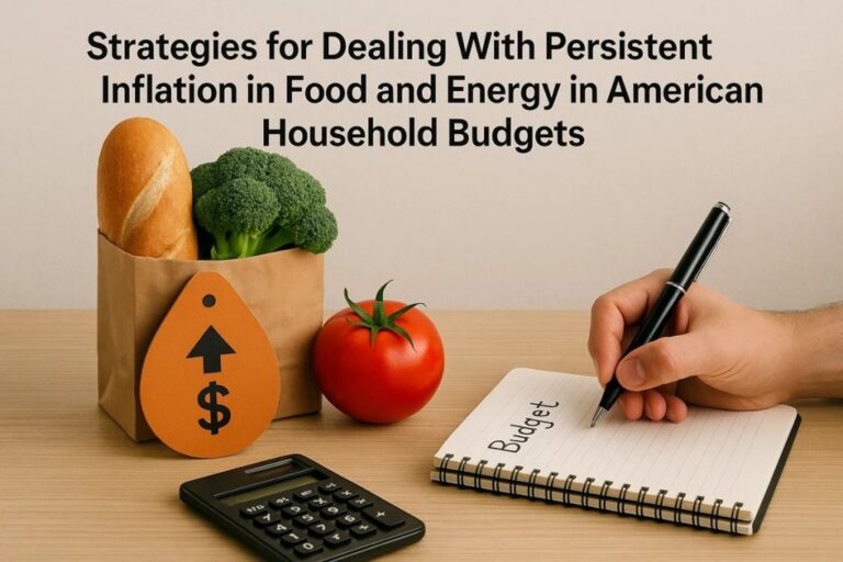 Strategies for Dealing With Persistent Inflation in Food and Energy in American Household Budgets