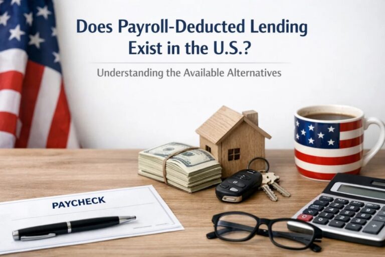 Does Payroll-Deducted Lending Exist in the U.S.? Understanding the Available Alternatives
