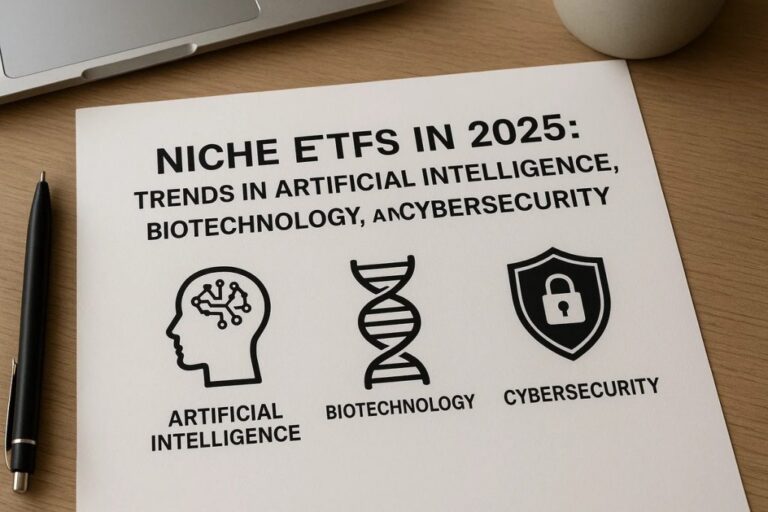Niche ETFs in 2025: Trends in Artificial Intelligence, Biotechnology, and Cybersecurity