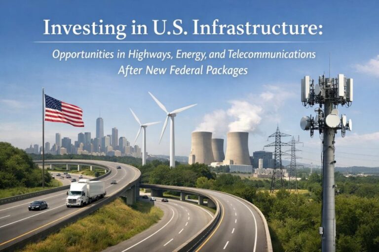 Investing in U.S. Infrastructure: Opportunities in Highways, Energy, and Telecommunications After New Federal Packages