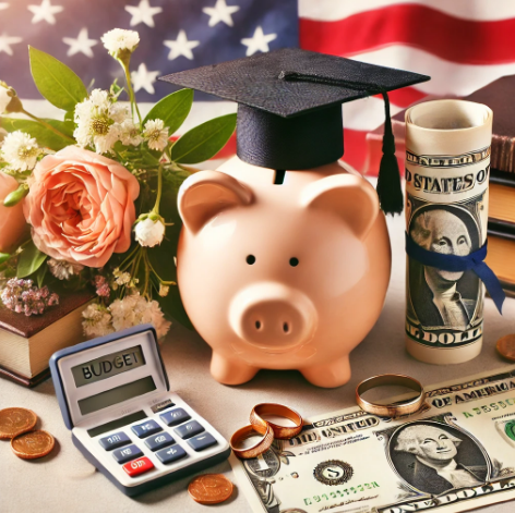 Savings strategies for life events: Weddings and graduations in the USA