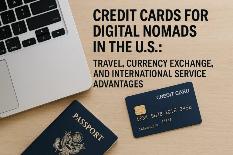 Credit Cards for Digital Nomads in the U.S.: Travel, Currency Exchange, and International Service Advantages