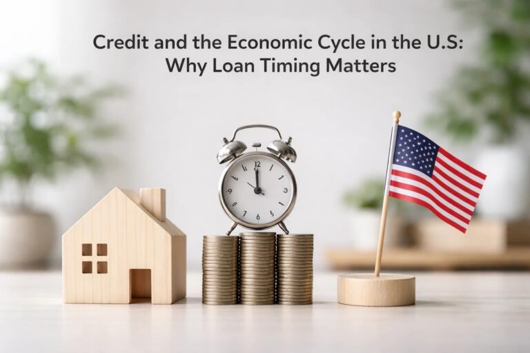 Credit and the Economic Cycle in the U.S.: Why Loan Timing Matters