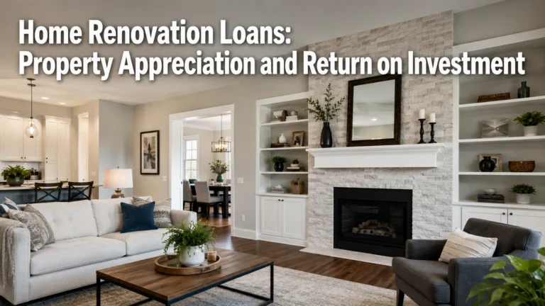 Home Renovation Loans: Property Appreciation and Return on Investment