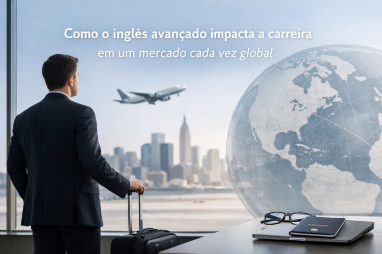 Como o inglês avançado impacta a carreira em um mercado cada vez global