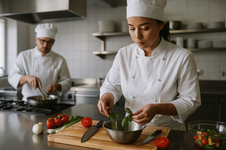 Curso pago de culinária profissional com aulas práticas: Aperfeiçoe seu talento na cozinha