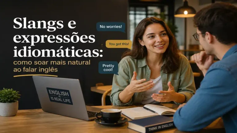 Slangs e expressões idiomáticas: como soar mais natural ao falar inglês