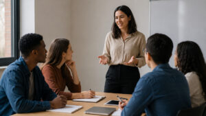 Aprendizado além da sala: como cursos presenciais fortalecem competências e conexões