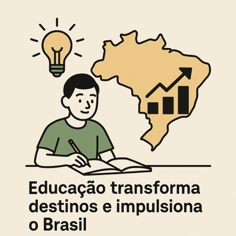 Brasil que aprende, Brasil que cresce: O poder da educação de qualidade