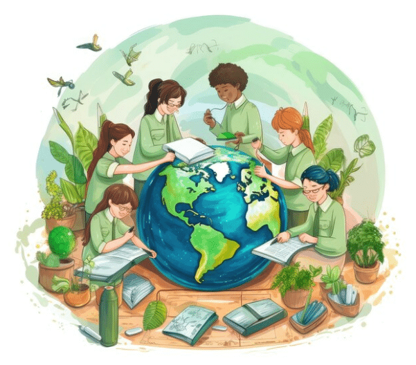 Educação ambiental: Transformando gerações através da revolução verde