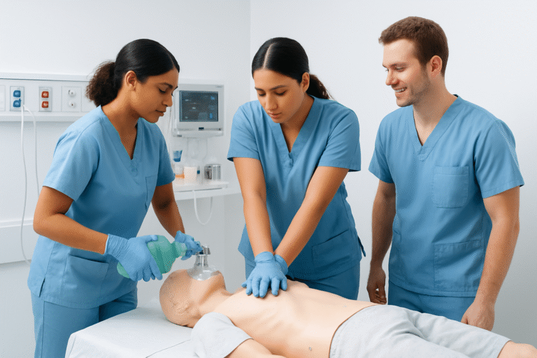 Cursos de enfermagem presenciais com foco em prática hospitalar