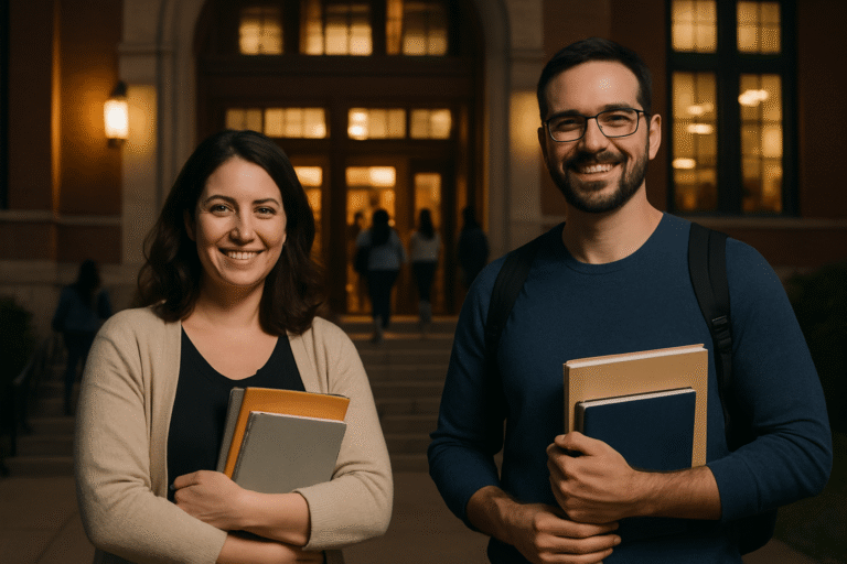 Instituições que oferecem cursos presenciais à noite para quem trabalha