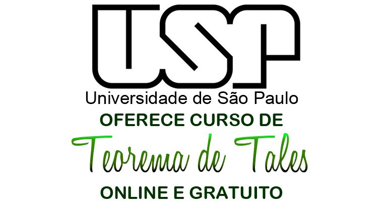 USP oferece curso online e gratuito de Teorema de Tales