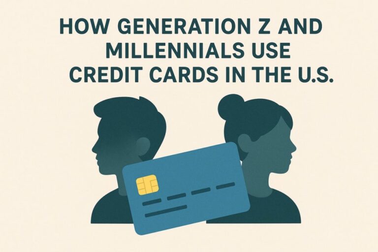 How Generation Z and Millennials Use Credit Cards in the U.S.