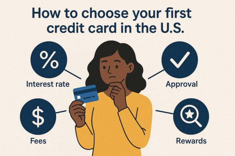How to choose your first credit card in the U.S.