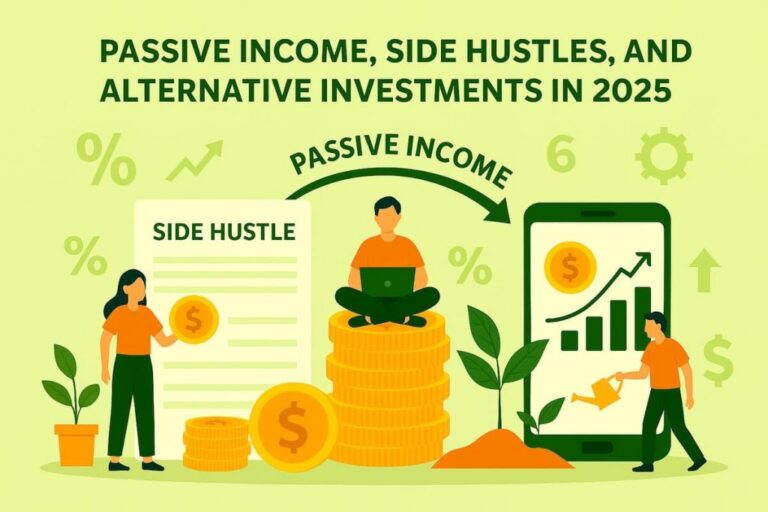 Passive income, side hustles, and alternative investments in 2025