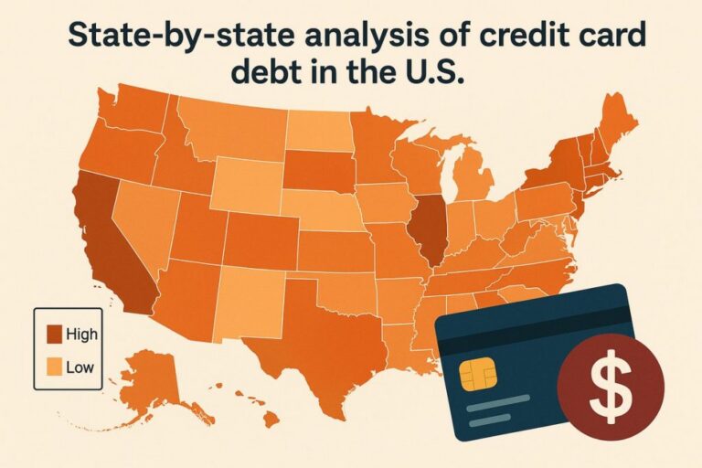State-by-state analysis of credit card debt in the U.S.