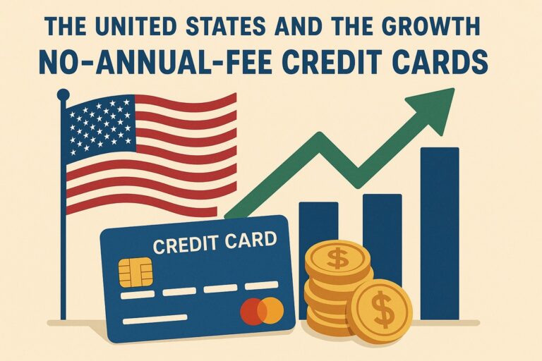 The United States and the Growth of No-Annual-Fee Credit Cards