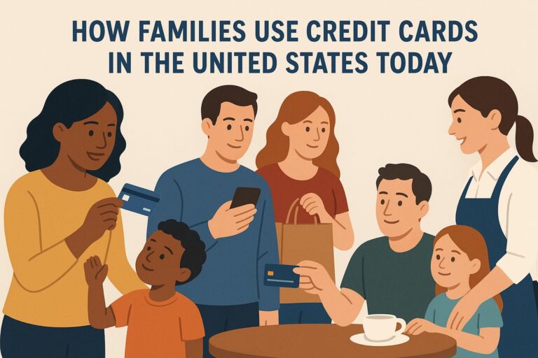 How Families Use Credit Cards in the United States Today