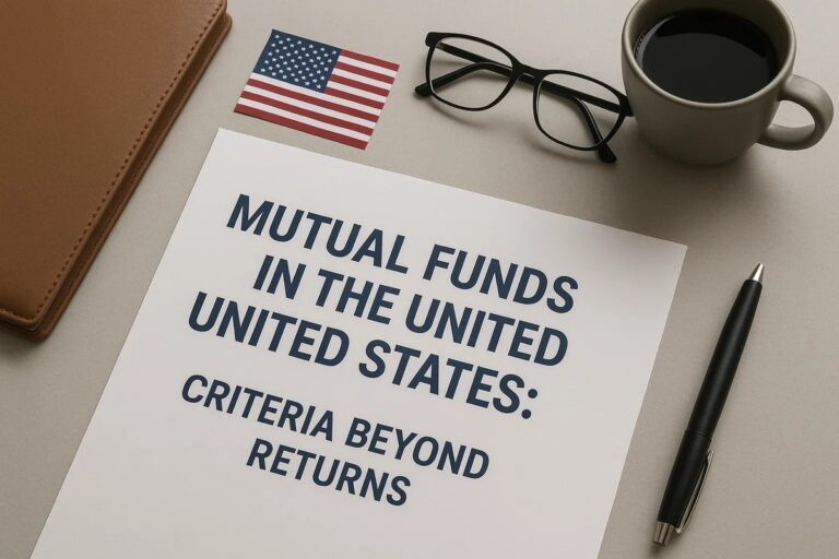 Mutual Funds in the United States: Criteria Beyond Returns